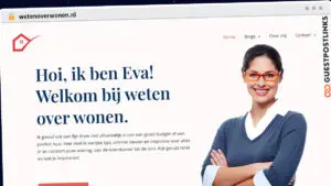 Publish Guest Post on wetenoverwonen.nl