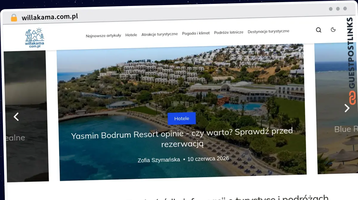 Publish Guest Post on willakama.com.pl