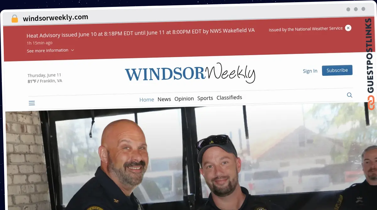 Publish Guest Post on windsorweekly.com