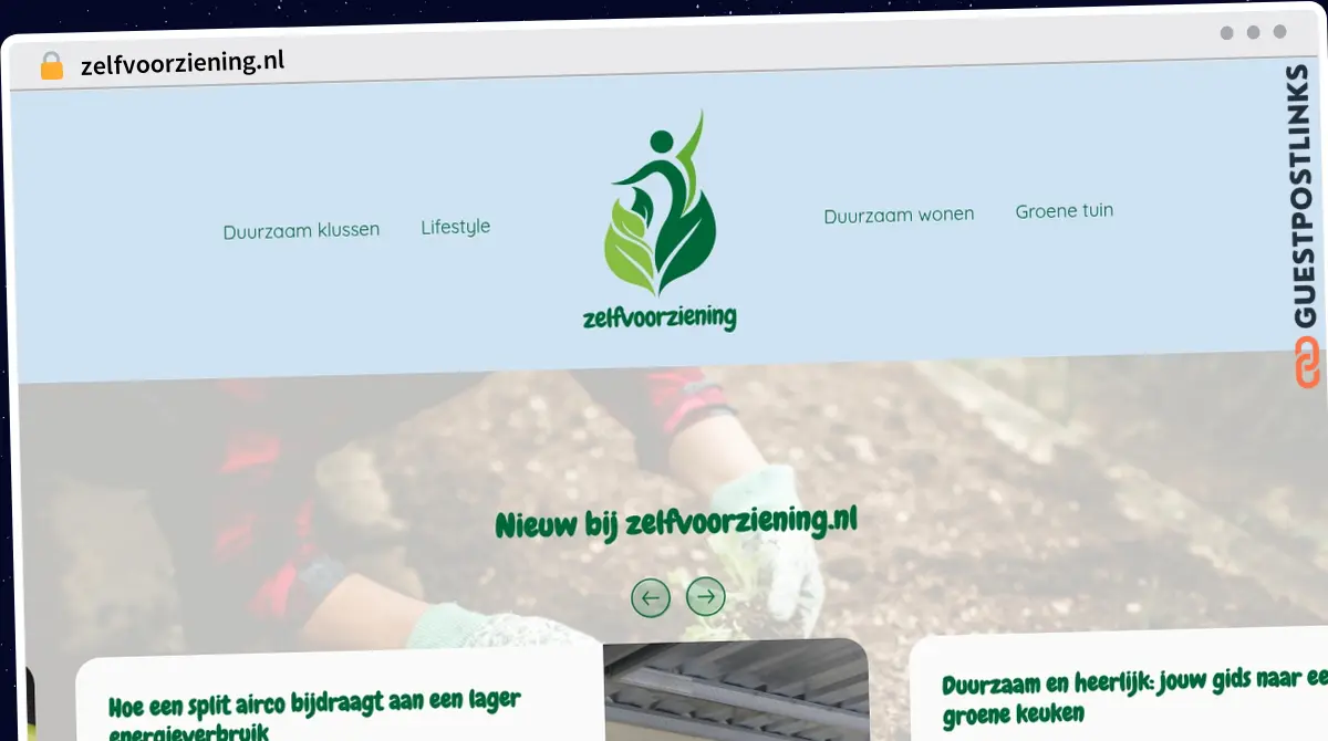 Publish Guest Post on zelfvoorziening.nl