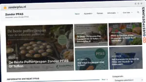 Publish Guest Post on zonderpfas.nl