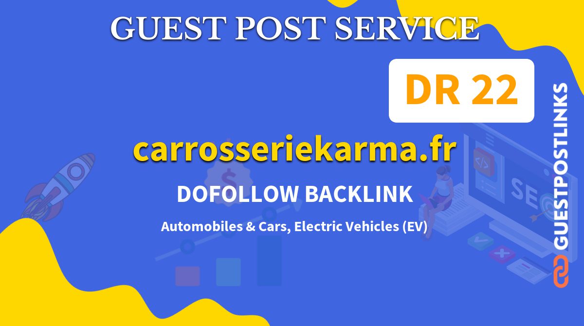 Buy Guest Post on carrosseriekarma.fr