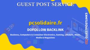 Buy Guest Post on pcsolidaire.fr