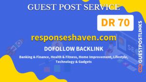 Buy Guest Post on responseshaven.com