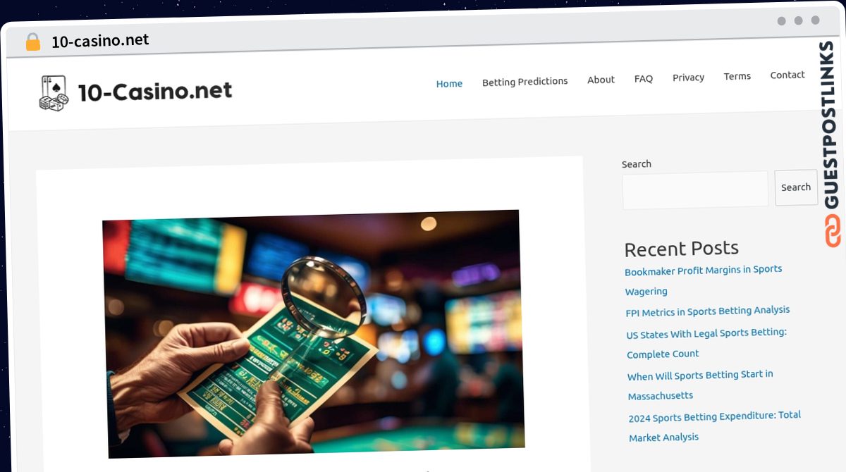 Publish Guest Post on 10-casino.net