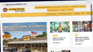 Publish Guest Post on 45goodroaststhathurt.net