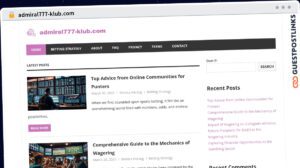 Publish Guest Post on admiral777-klub.com