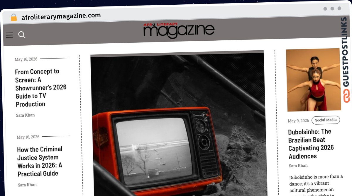 Publish Guest Post on afroliterarymagazine.com