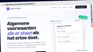 Publish Guest Post on algemenevoorwaardenvoorbeeld.nl