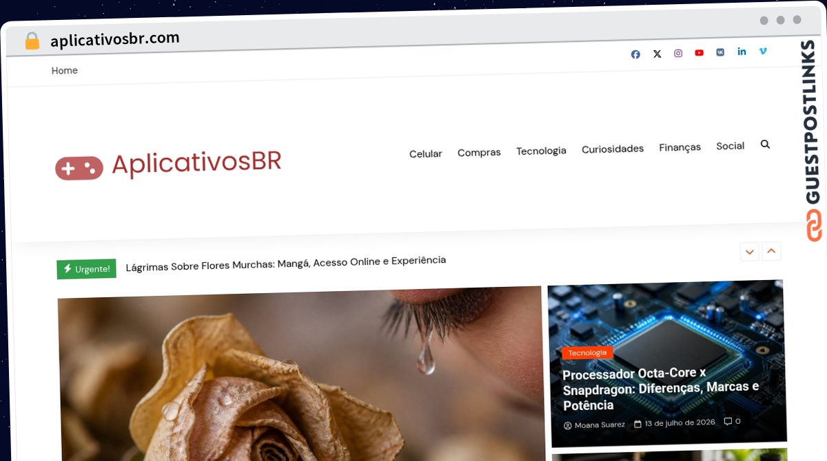Publish Guest Post on aplicativosbr.com
