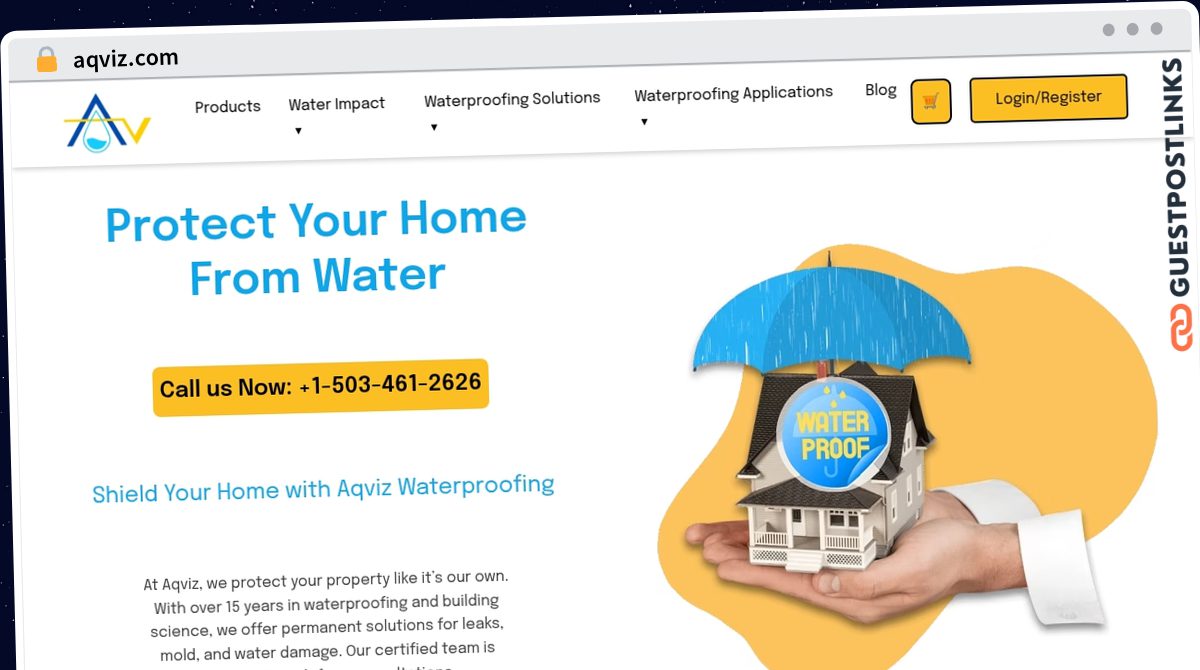 Publish Guest Post on aqviz.com