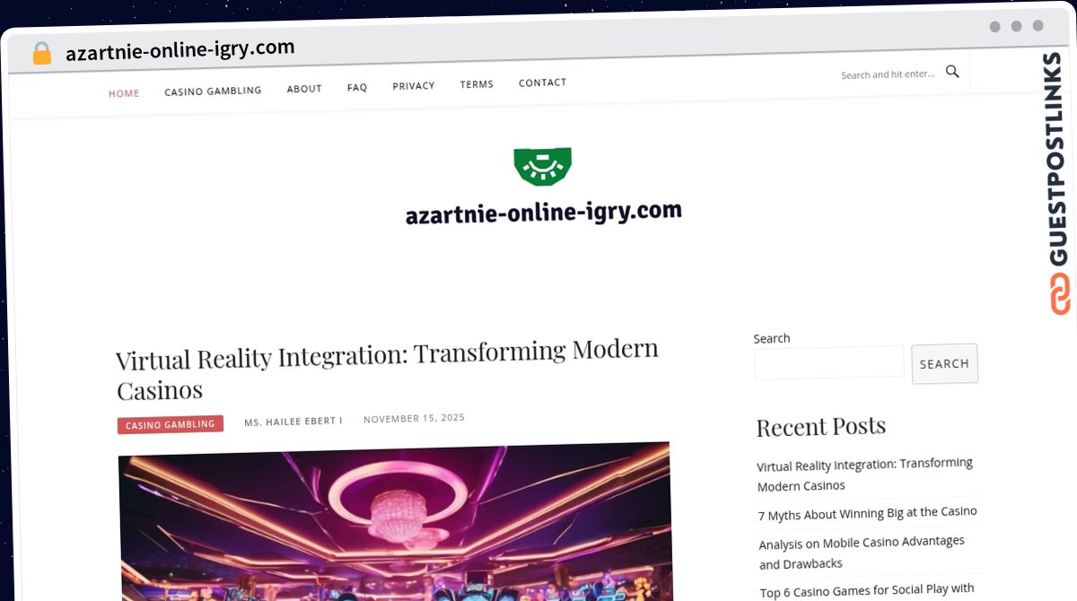 Publish Guest Post on azartnie-online-igry.com