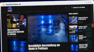 Publish Guest Post on blaulicht-ticker.de
