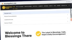 Publish Guest Post on blessingsthere.com