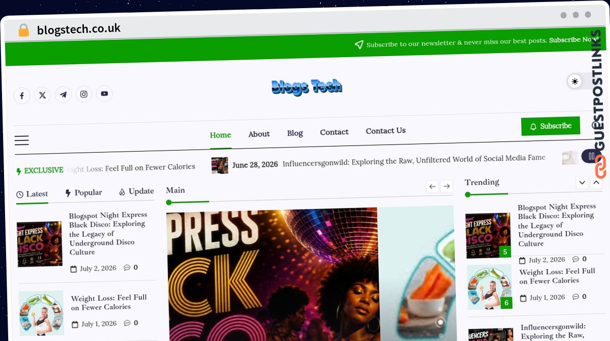 Publish Guest Post on blogstech.co.uk