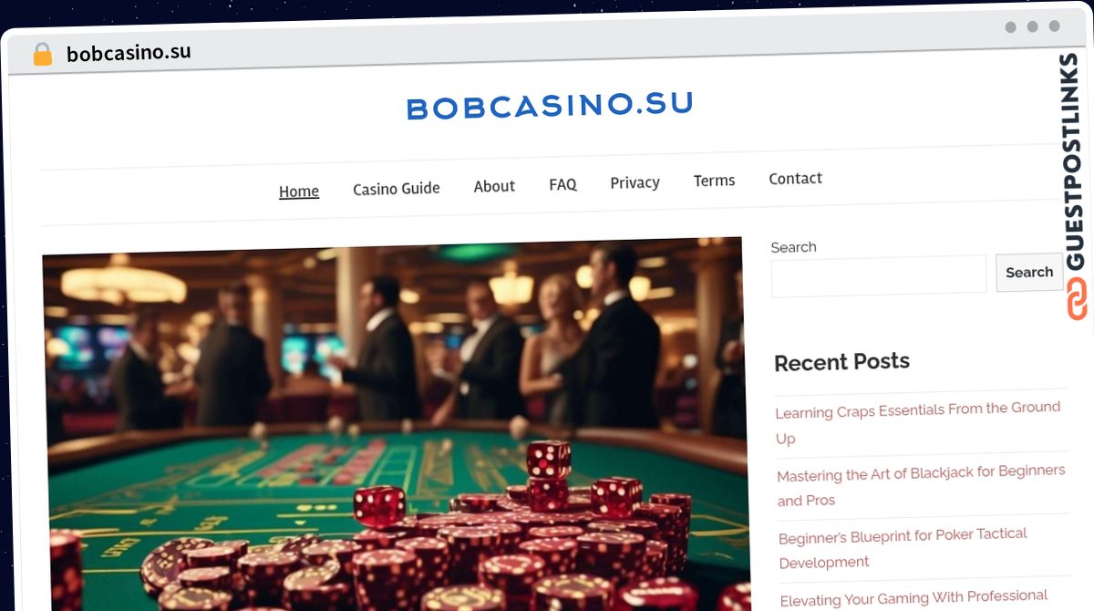 Publish Guest Post on bobcasino.su