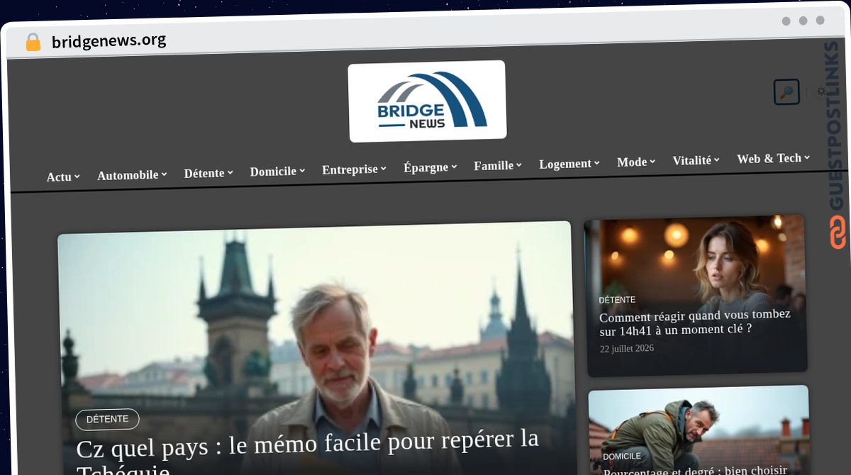 Publish Guest Post on bridgenews.org