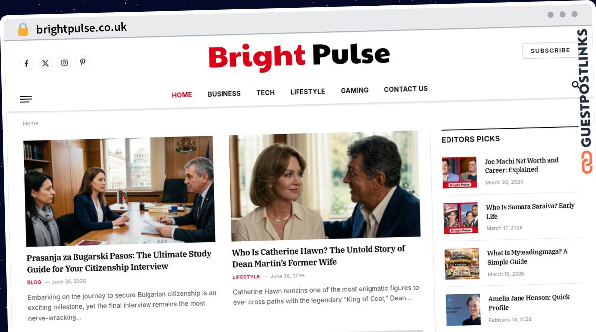 Publish Guest Post on brightpulse.co.uk