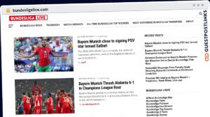 Publish Guest Post on bundesligalive.com