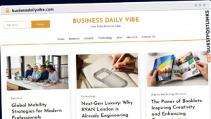 Publish Guest Post on businessdailyvibe.com
