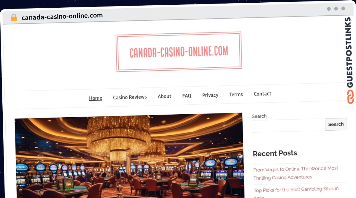Publish Guest Post on canada-casino-online.com