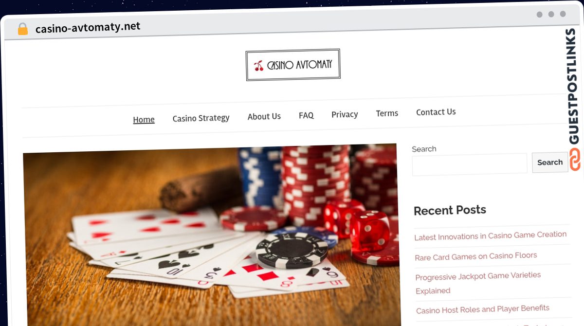 Publish Guest Post on casino-avtomaty.net