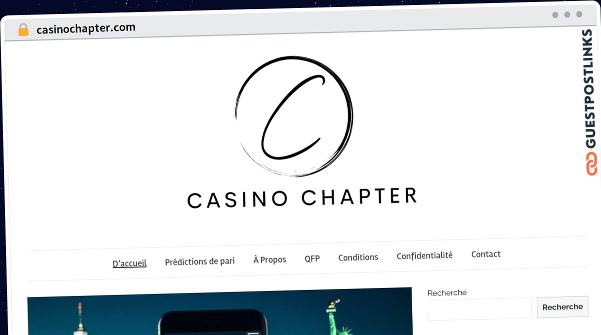 Publish Guest Post on casinochapter.com