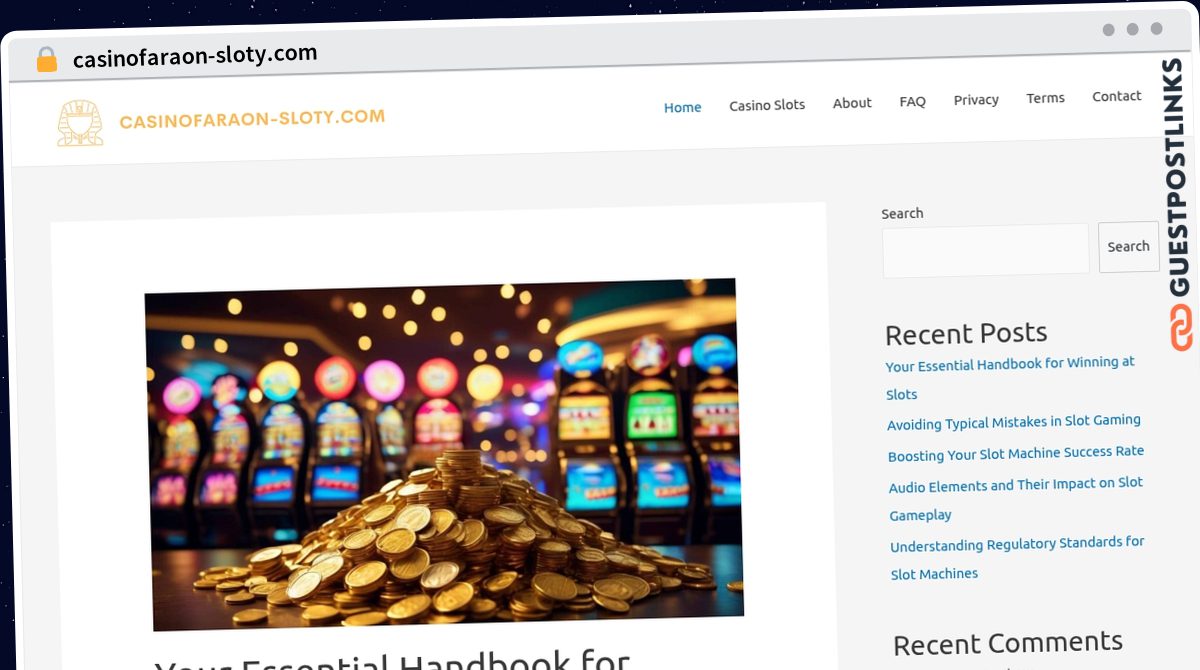 Publish Guest Post on casinofaraon-sloty.com