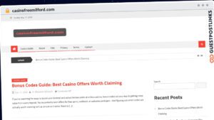Publish Guest Post on casinofreemilford.com