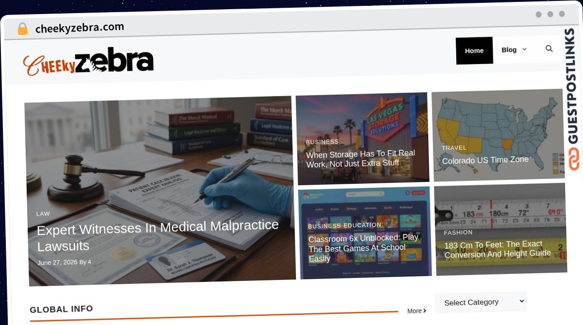 Publish Guest Post on cheekyzebra.com