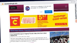 Publish Guest Post on claretandhugh.info