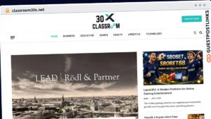 Publish Guest Post on classroom30x.net