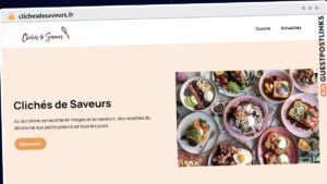Publish Guest Post on clichesdesaveurs.fr