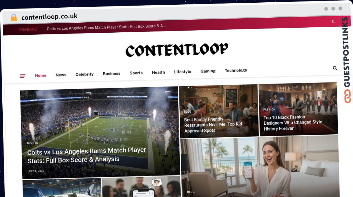 Publish Guest Post on contentloop.co.uk