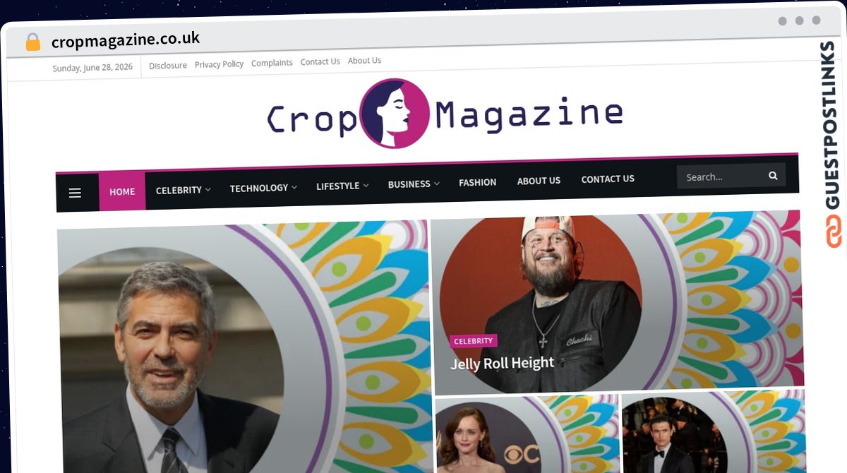 Publish Guest Post on cropmagazine.co.uk