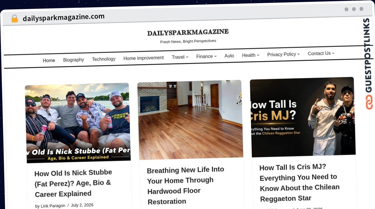 Publish Guest Post on dailysparkmagazine.com