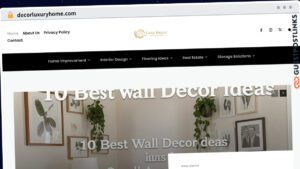 Publish Guest Post on decorluxuryhome.com