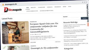 Publish Guest Post on desmagazin.de
