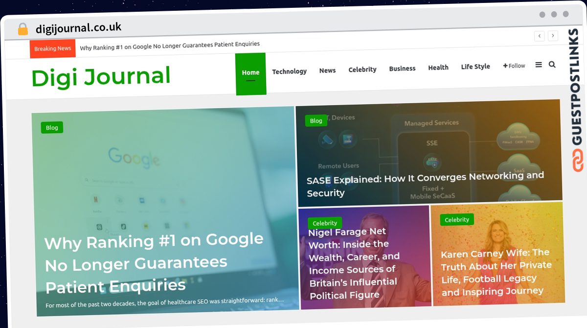 Publish Guest Post on digijournal.co.uk