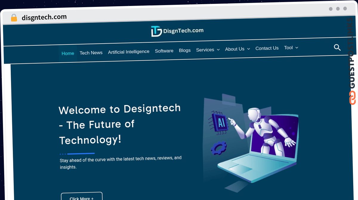 Publish Guest Post on disgntech.com