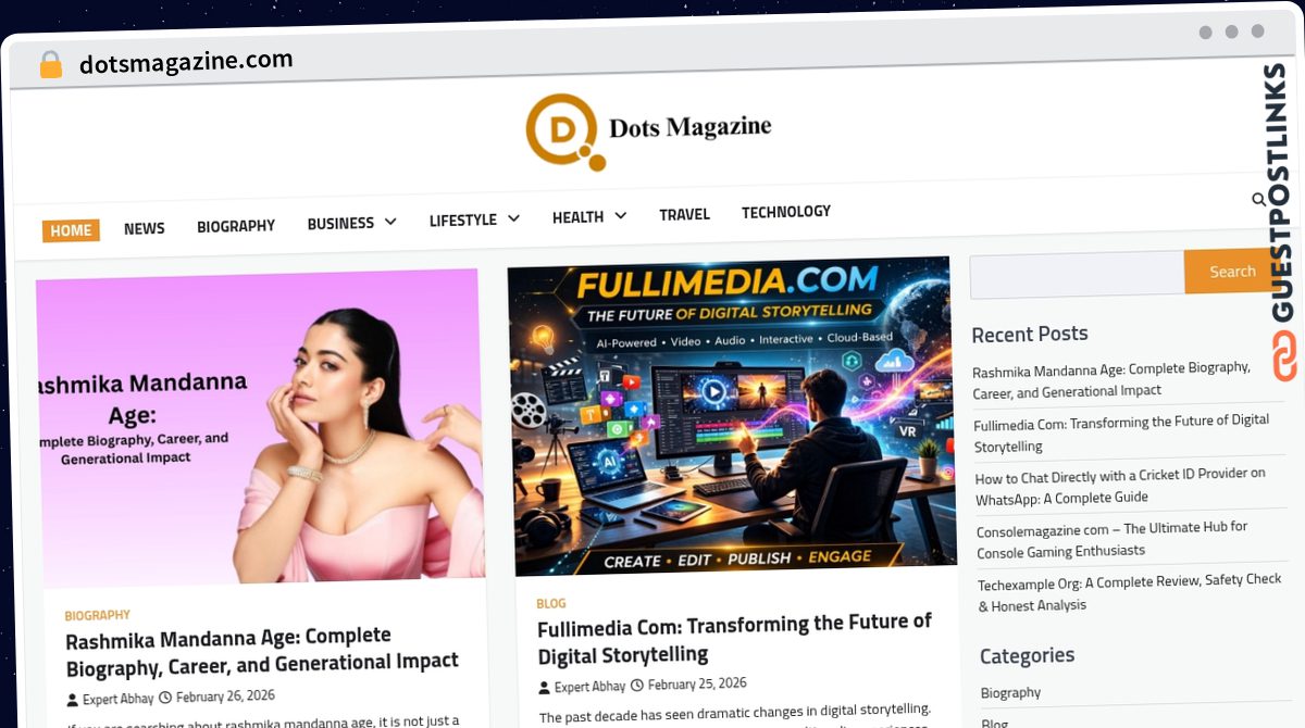 Publish Guest Post on dotsmagazine.com
