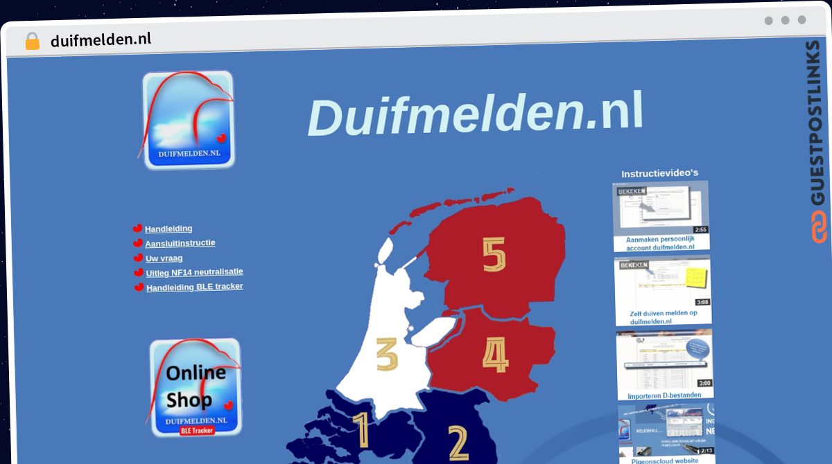 Publish Guest Post on duifmelden.nl