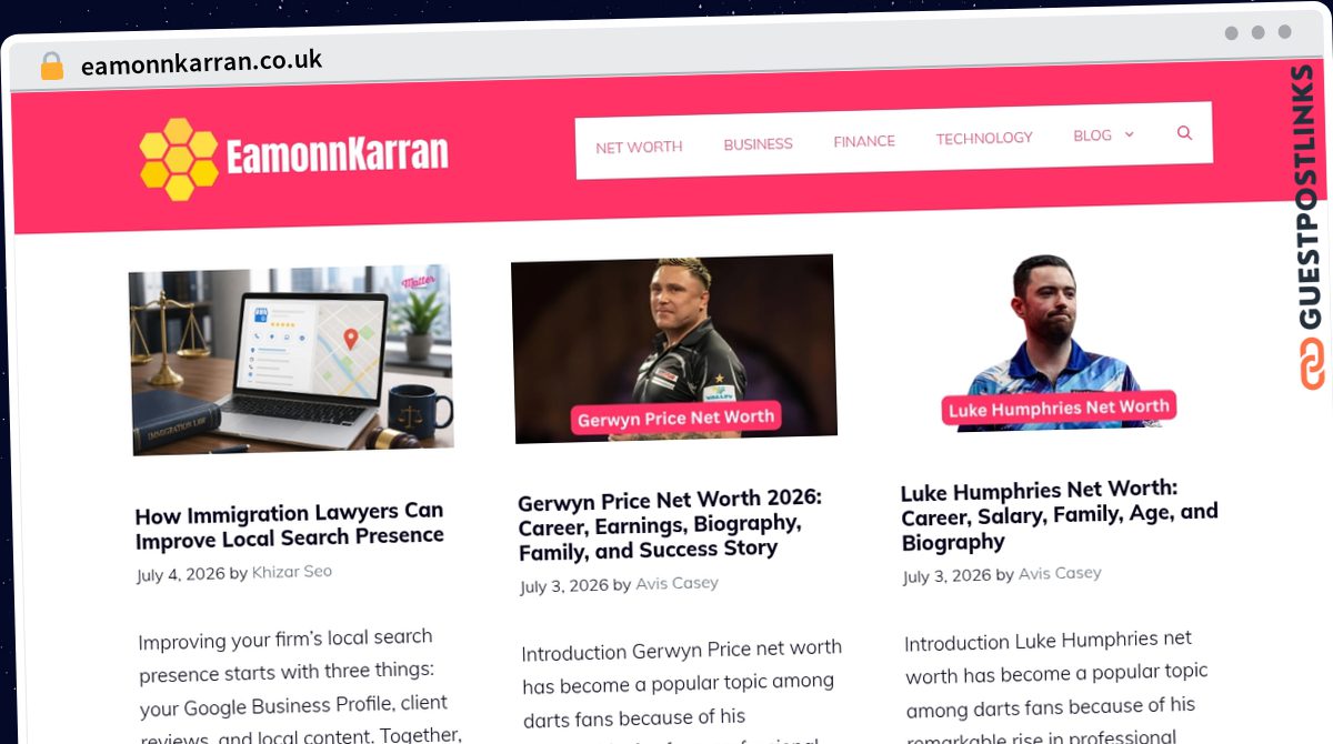Publish Guest Post on eamonnkarran.co.uk