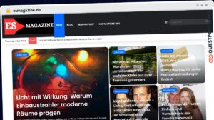 Publish Guest Post on esmagazine.de