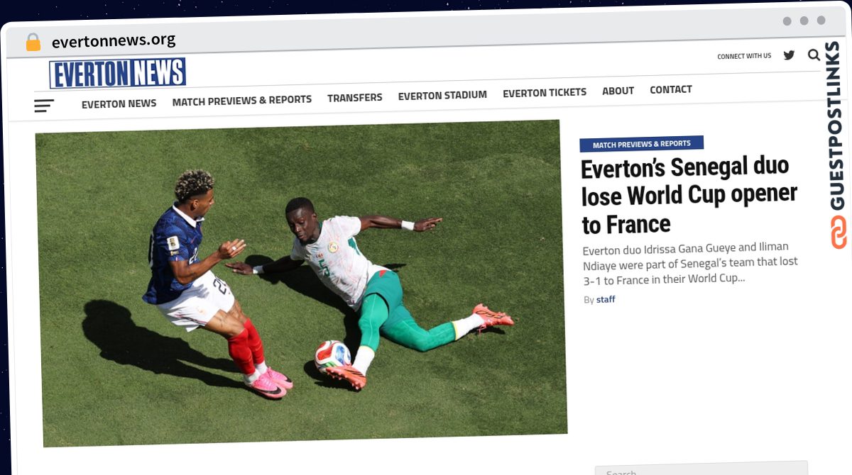 Publish Guest Post on evertonnews.org
