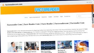 Publish Guest Post on factsreadercom.com