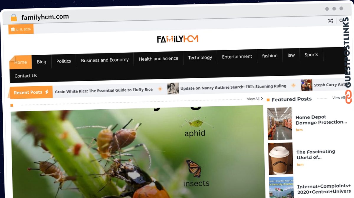 Publish Guest Post on familyhcm.com
