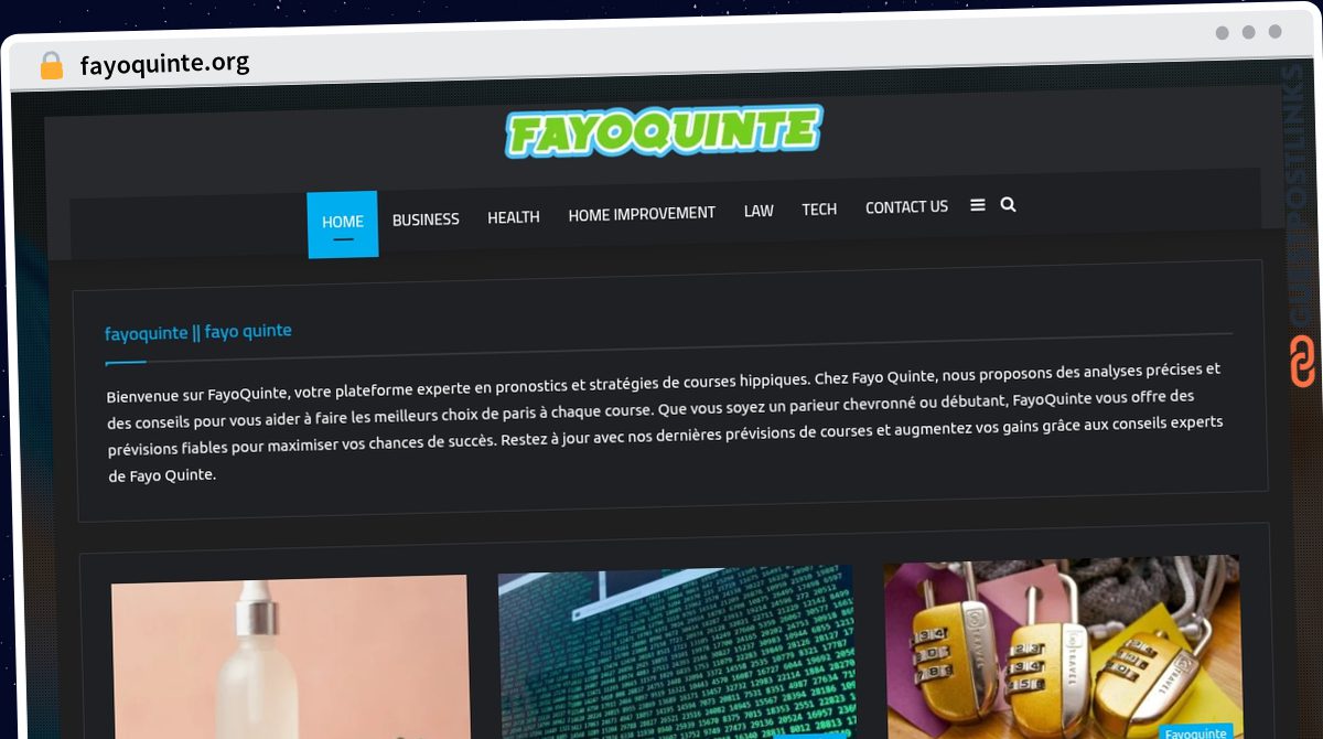 Publish Guest Post on fayoquinte.org