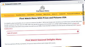 Publish Guest Post on firstwatch-menu.com