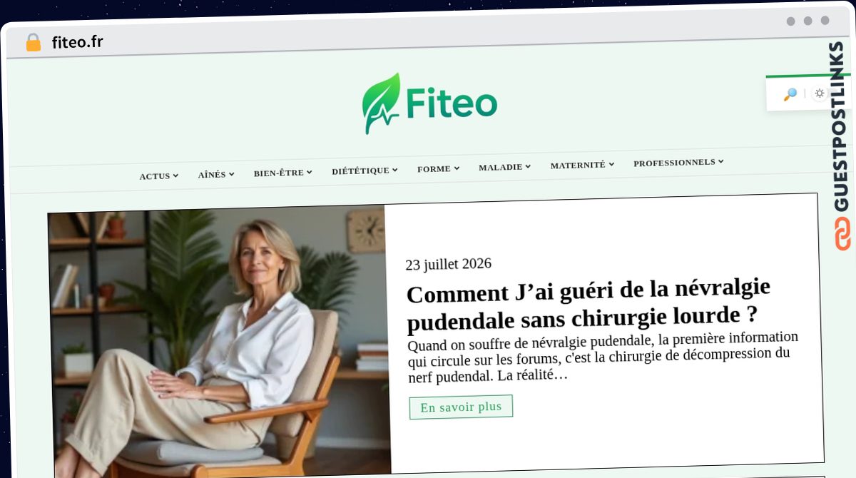 Publish Guest Post on fiteo.fr